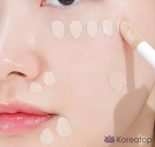 Luna Long-Lasting Full Cover Big Concealer, 40 г, 1 шт., № 0.7, цвет слоновой кости., фото 9