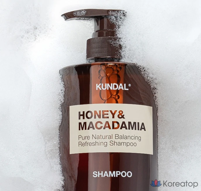 Kundal Honey & Macadamia Nature Шампунь с белым мускусом, 1,058 л, 1 шт., фото 6