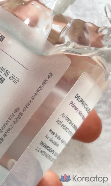 Увлажняющий успокаивающий гель Deoproce с алоэ вера, 390 мл, 1 шт.