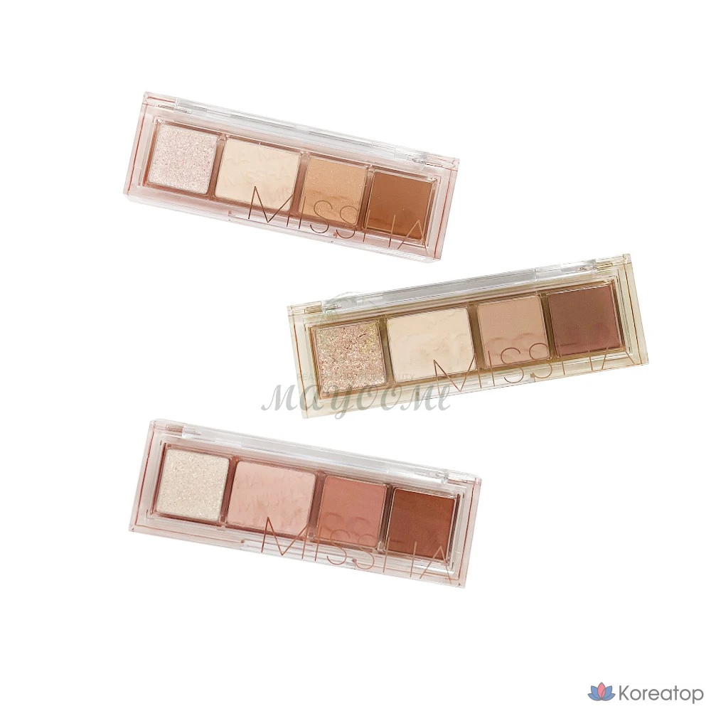 Палетка теней Missha Day Vibe, 3 г, № 4 Prima Pink, 1 шт.