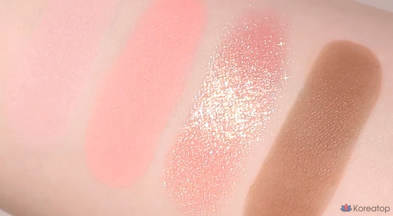 Палетка теней для век Bouquet Garni Mood Blending Eyeshadow Palette 6,9 г, оттенок Peach Dreaming, 1 шт.