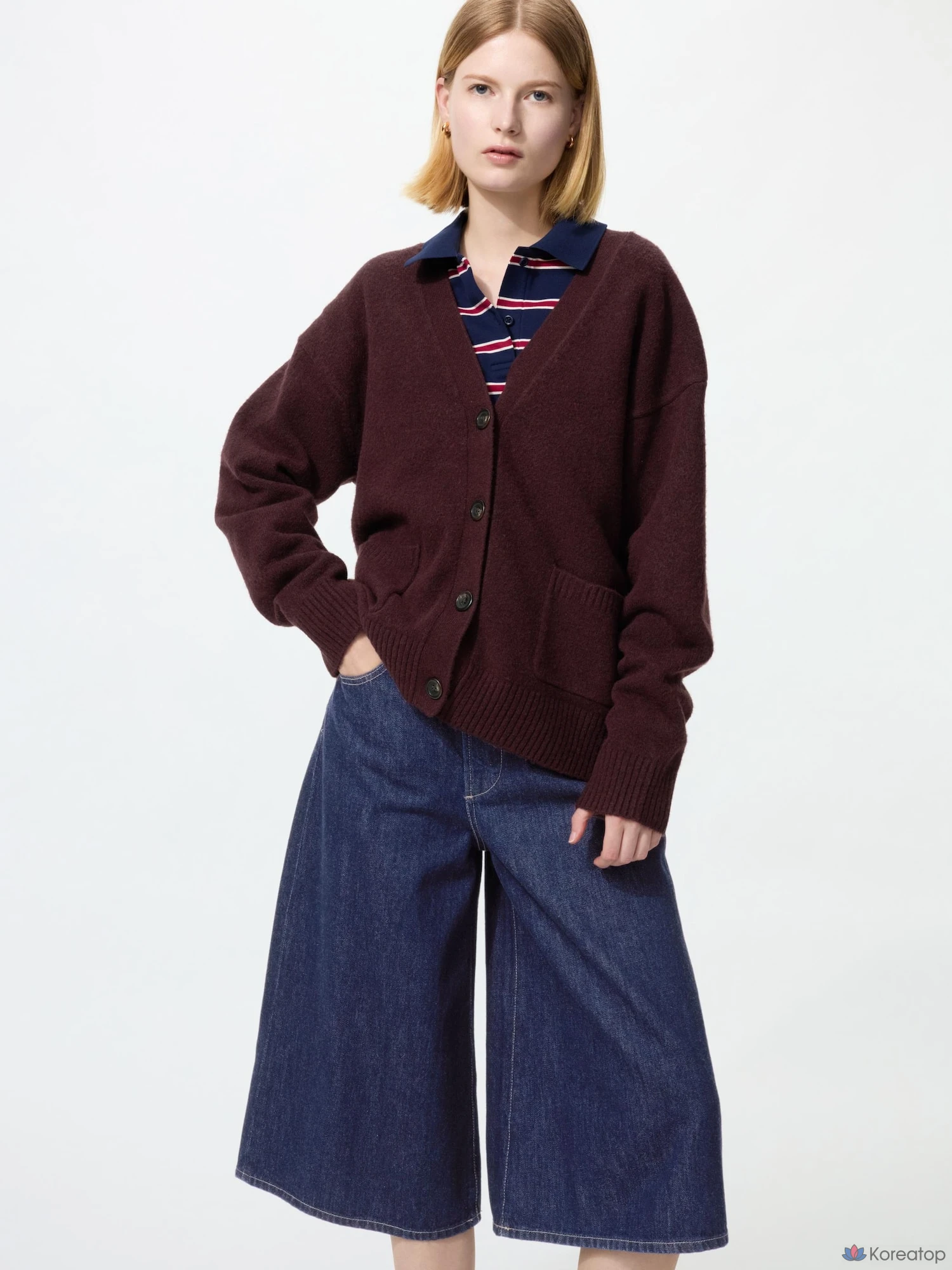 Кардиган Uniqlo Souffle Yarn Relax Cardigan