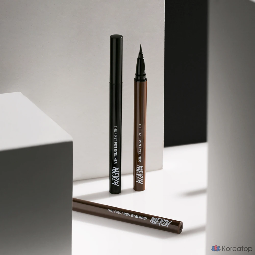 Подводка для глаз MERZY the First Pen Eyeliner, цвет «Брауни», 0,5 г, 1 шт., фото 2