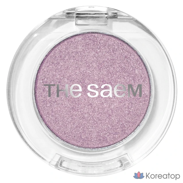 Однотонные мерцающие тени для век The Saem Saemmul, PP01 Jasmine, 1 шт.
