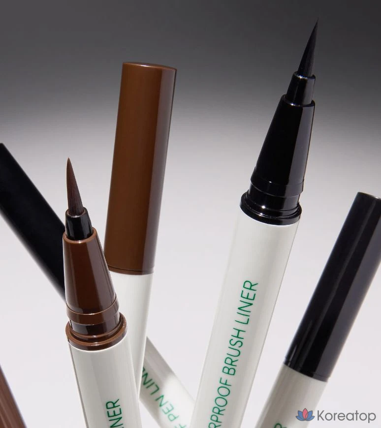 Подводка для глаз Innisfree Powerproof Brush Liner, 0,6 г, № 02, коричневая, 1 шт., фото 7