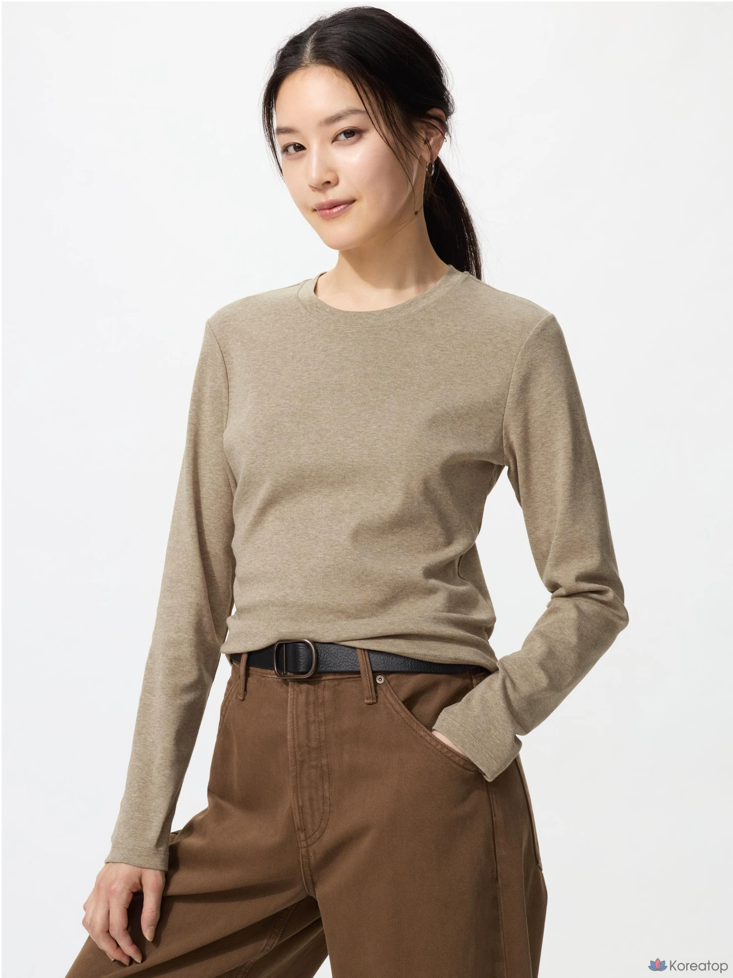 Футболка Uniqlo Mini T с длинным рукавом