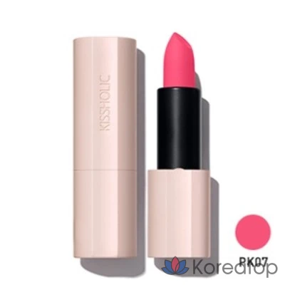 [The Saem] Vivid Color Kissholic Lipstick Matte, 1 шт., PK07 Special Pink
