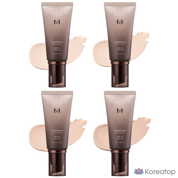 Missha M Choboyang BB Cream 50 мл, № 17 Светло-бежевый_I6138, 1 шт.