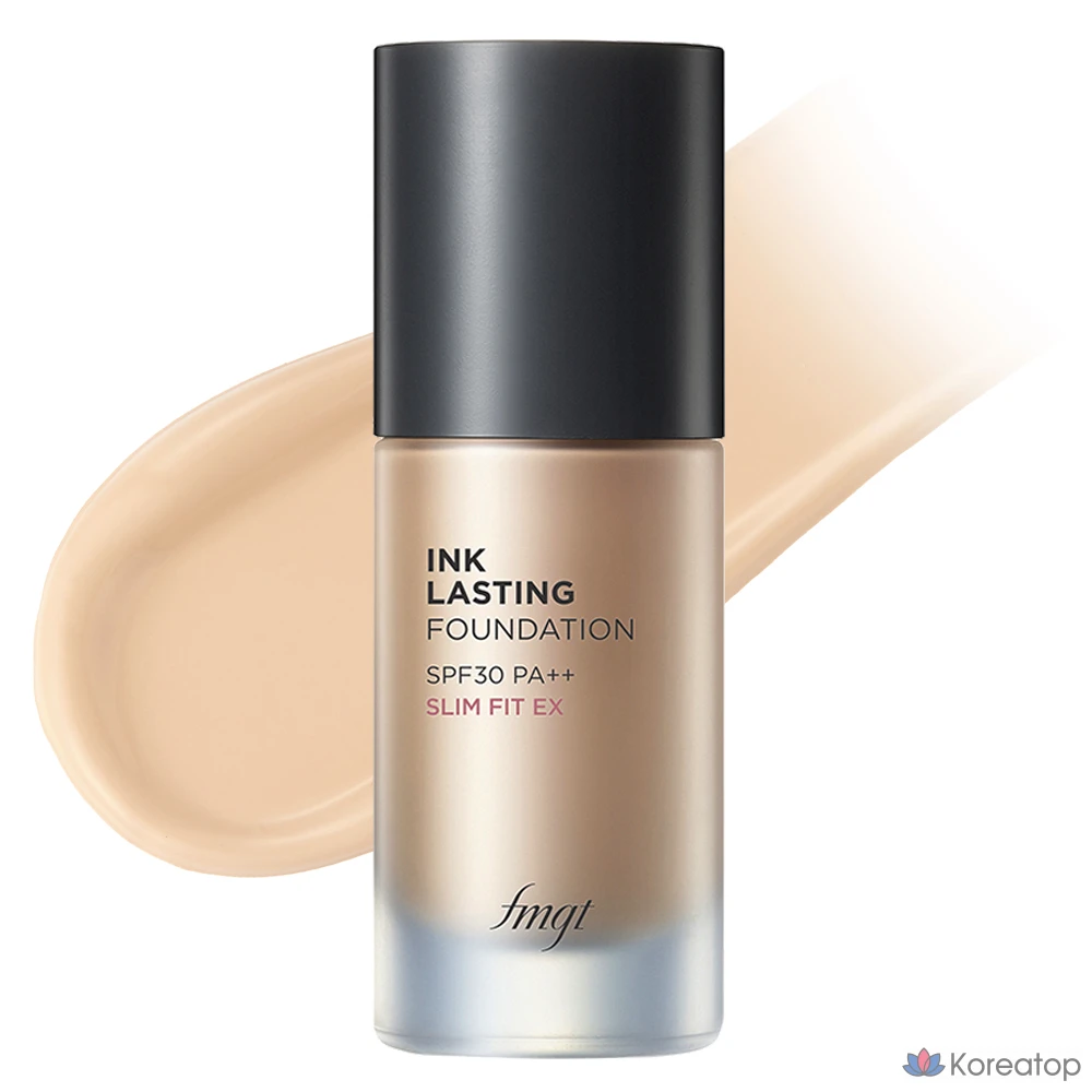 Тональный крем The Face Shop Ink Lasting Foundation Slim Fit, 30 мл, 1 шт., V203 Натуральный бежевый