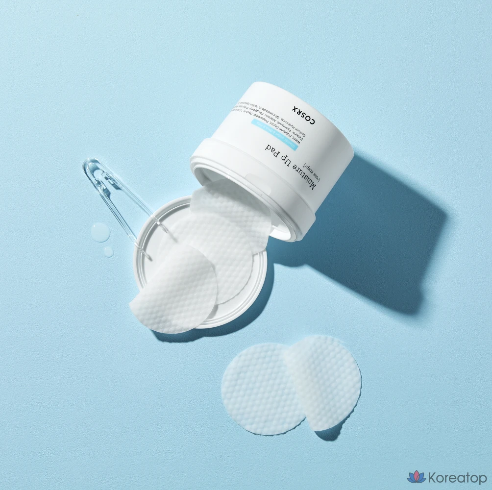 Увлажняющие подушечки COSRX One-Step Moisture Up, 140 мл, 70 листов, 1 упаковка.