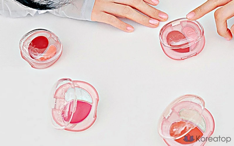 Бальзам для губ и щек A'Pieu Juicy Pang Mood Blending Lip & Cheek Balm 2.3g, 01 Nude Peach Balm, 1 шт., фото 3