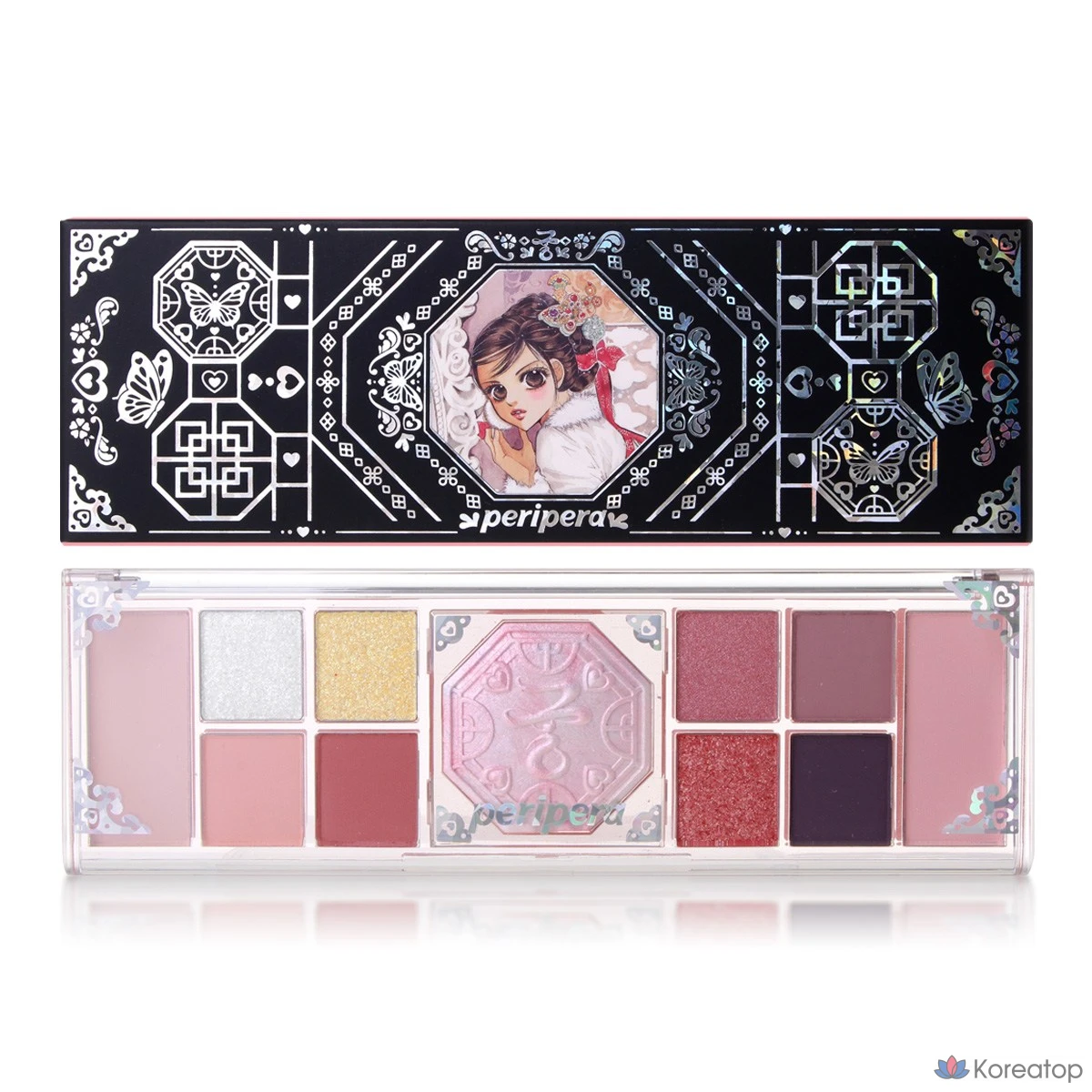 Палитра для создания настроения Perifera All-take (выбор цвета), 06 Розовых губ, 1 шт