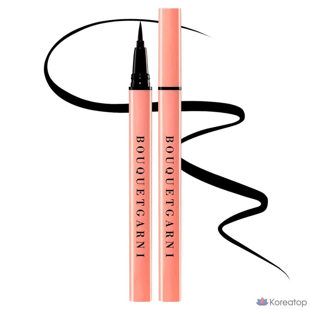 Подводка для глаз Bouquet Garni Edge Proof Pen Eyeliner, 0.6 г, темно-черная, 1 шт.