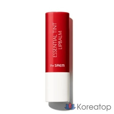 Высокоувлажняющий бальзам для губ с оттенком The Saem Essential Tint Lip Balm, Essential Petal, 4 г, 1 шт.