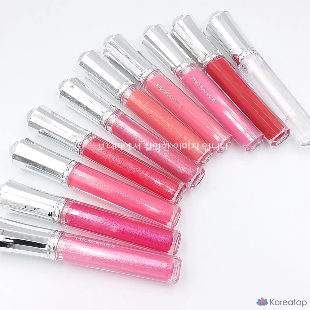 Блеск для губ Prorance Sunny Glam, увлажняющий, песочно-розовый, 3,6 г, 6 шт., 1 шт.