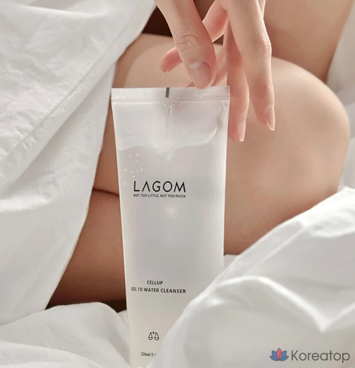 Гель-очиститель для лица Lagom Celeb, 220 мл, 1 шт., фото 4