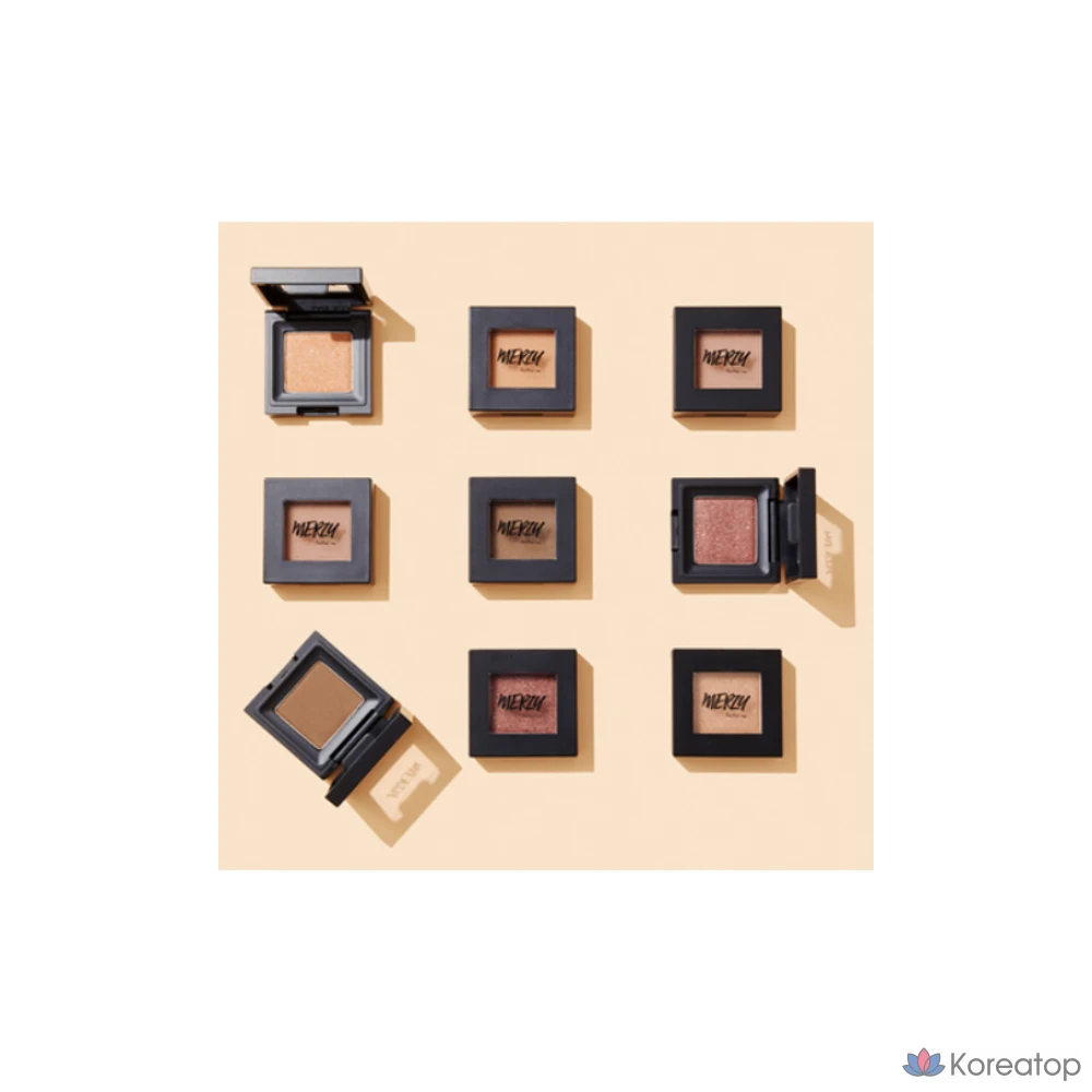 Тени для век MERZY the First, оттенок E1 Sophie Beige, 1 шт.