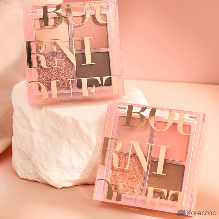 Палетка теней для век Bouquet Garni Mood Blending Eyeshadow Palette 6,9 г, оттенок Peach Dreaming, 1 шт.