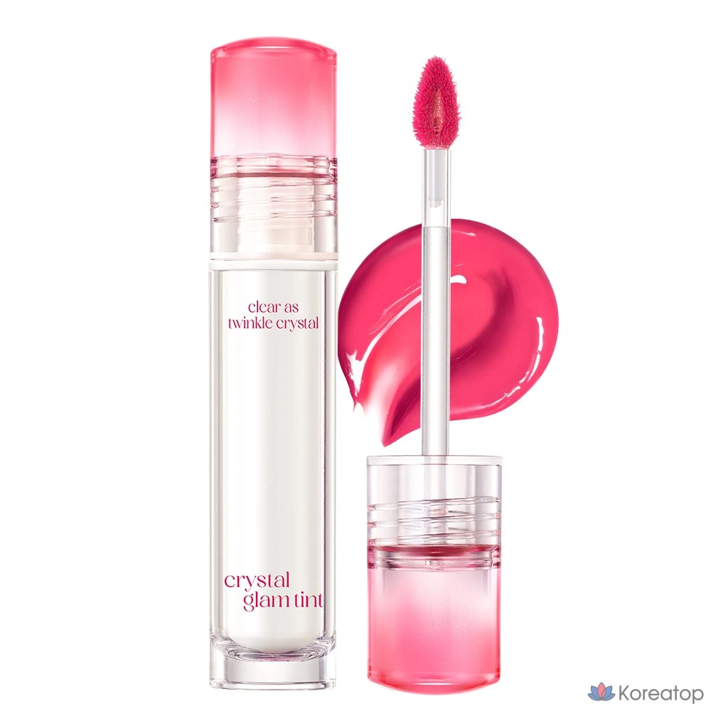 Clio Crystal Glam Tint, 010 Baby Berry, 3,4 г, 1 шт.