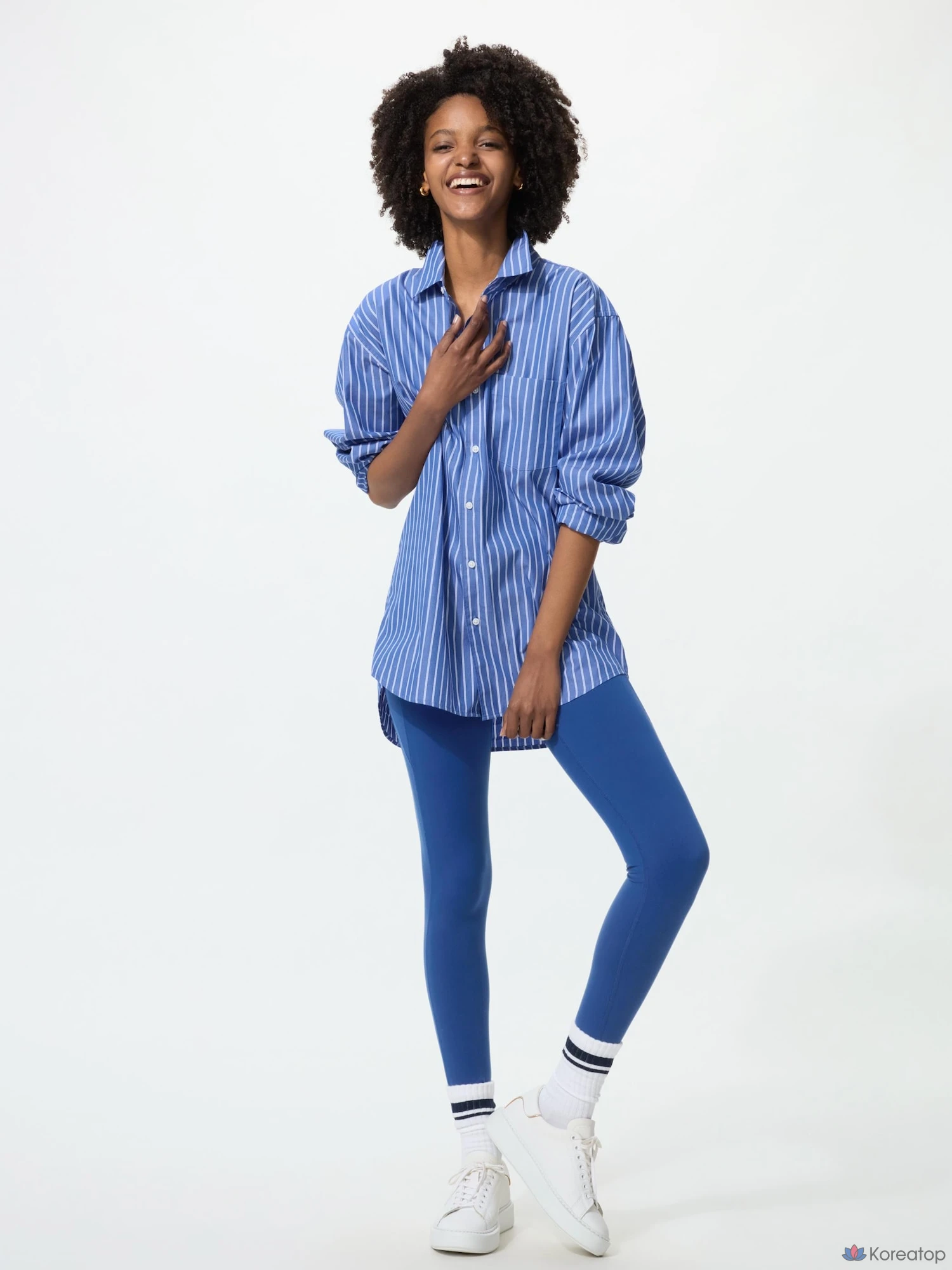 Леггинсы Uniqlo Ultra Stretch Active Leggings, длина 64-67 см, длинные