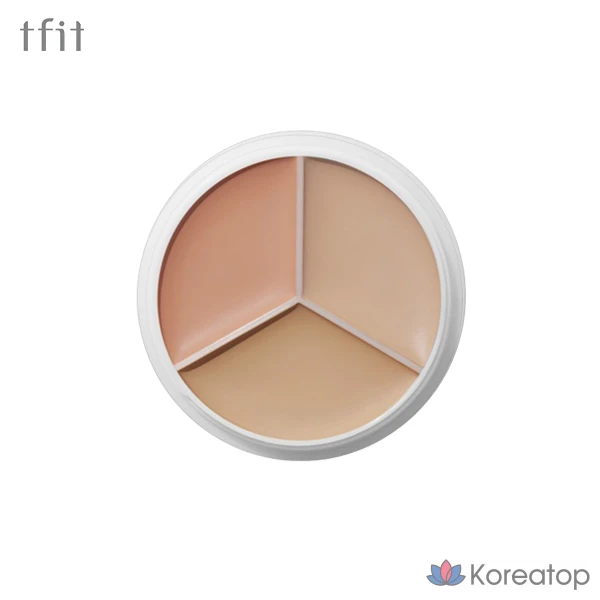 Консилер Tipit Cover Up Pro Concealer Cool (натуральный бежевый/слоновая кость/розовый бежевый), 1 шт., фото 2