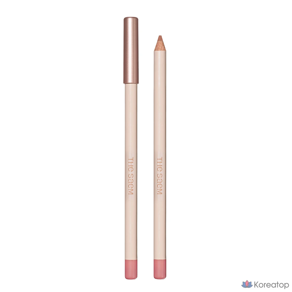 Карандаш для губ The Saem Cover Perfection, 2 г, персиковый, 03, 1 шт.