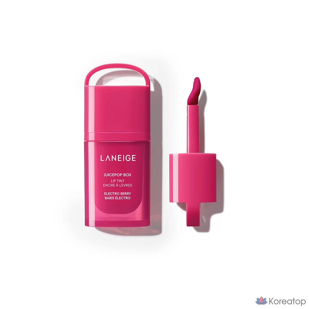 Тинт для губ LANEIGE Juice Pop Box Lip Tint, оттенок 5 Electro Berry, 4.5 г, 1 шт., фото 4