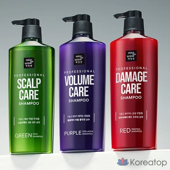 Шампунь Mise en Scene Volume Care Purple Collagen, 680 мл, 1 флакон, фото 4