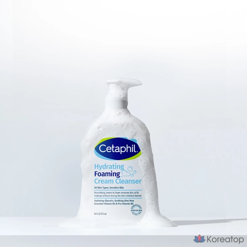 Увлажняющая пенка-крем для умывания Cetaphil, 473 мл, 1 шт., фото 5