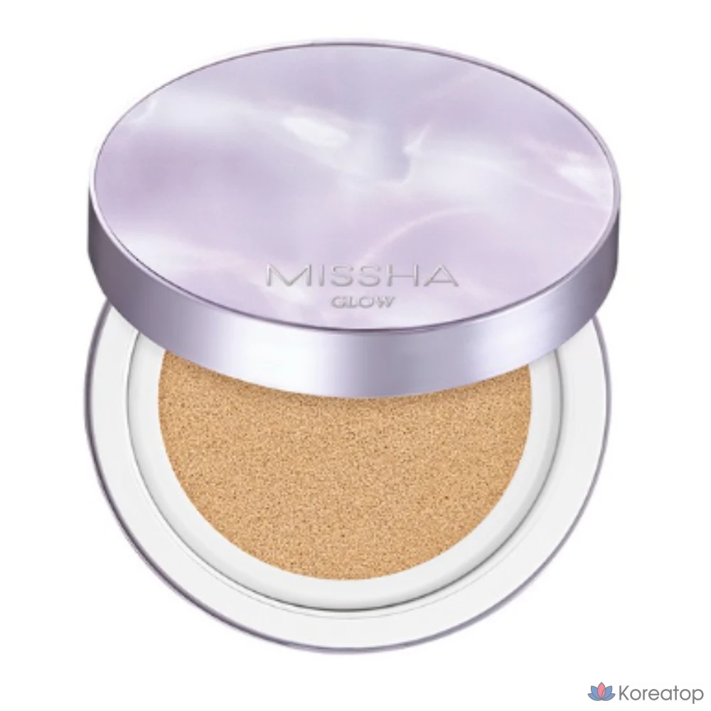 Тональный крем-кушон Missha Glow Layering Fit Cushion, 14 г, № 23, 1 шт.