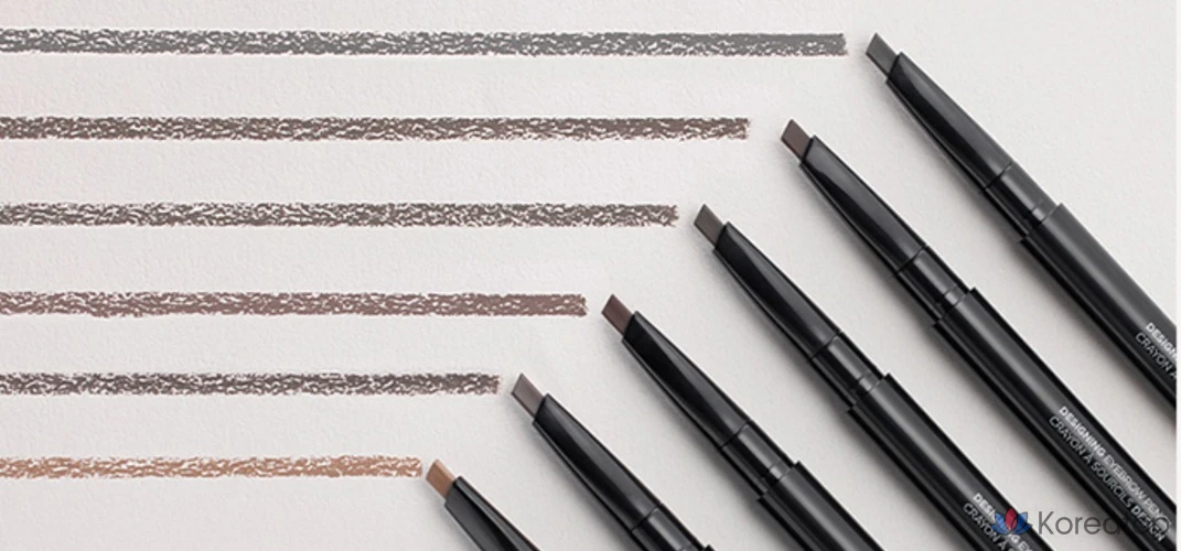 Сменный стержень для автоматического карандаша для бровей Designing Eyebrow Auto Pencil, 0,3 г, 02, серо-коричневый, 1 шт.