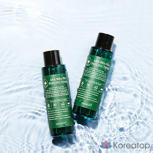 Тоник-пилинг Macklin Cosmetics AHA BHA PHA, 150 мл, 1 шт.