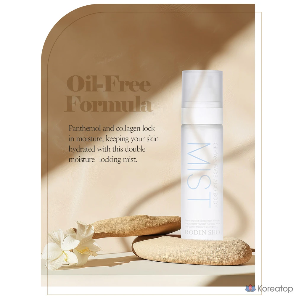 Увлажняющий спрей для лица Coreana Rodinshow Oil-Free Collagen, 1 шт., 100 мл