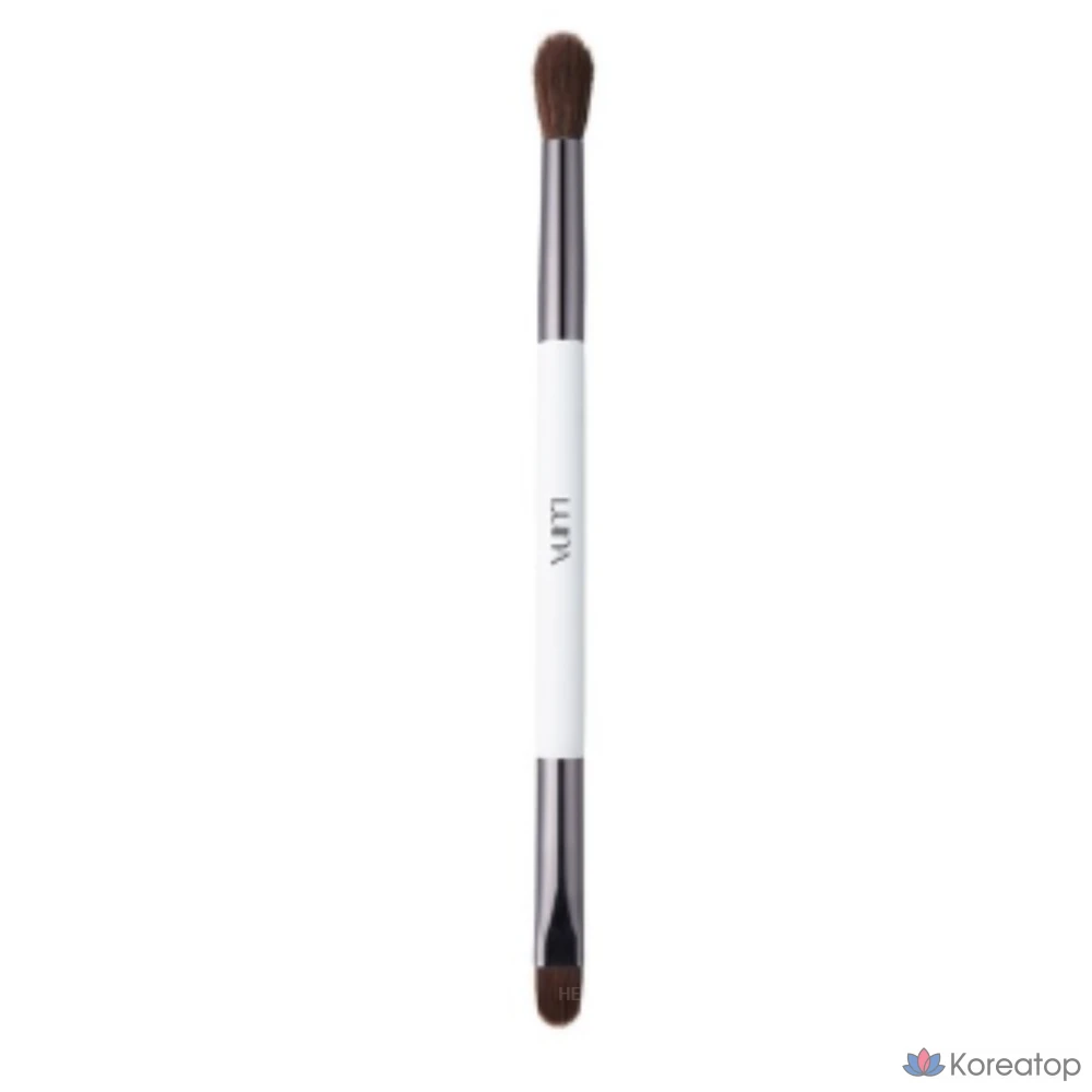 Двусторонняя кисть для растушевки консилера Luna, разные цвета, 1 шт.