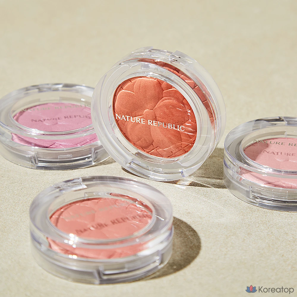 Румяна Nature Republic Baked Blusher, оттенок 05 Peony Purple, 5 г, 1 шт.