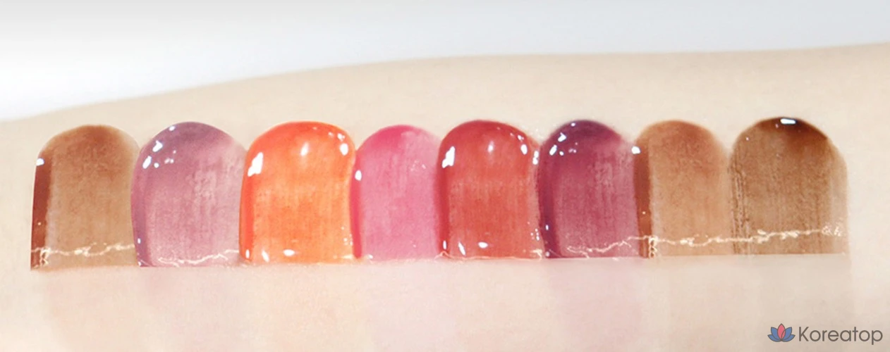 Тинт для губ Heart Percent Dot On Mood Oneway Gloy Tint, оттенок 19 Gentle Pink, 1 шт., фото 5