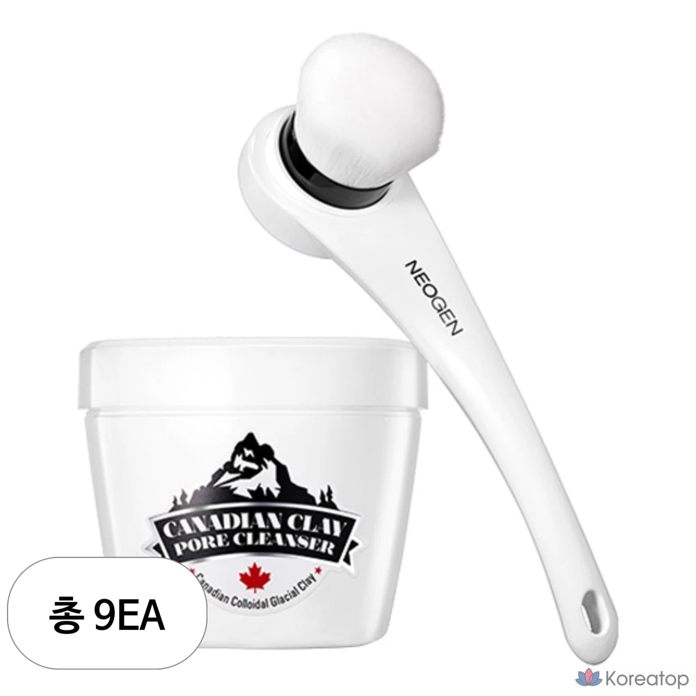 Пилинг-маска Neogen Canadian Clay Glacier Pore Pack Cleanser, 120 г, 9 шт.