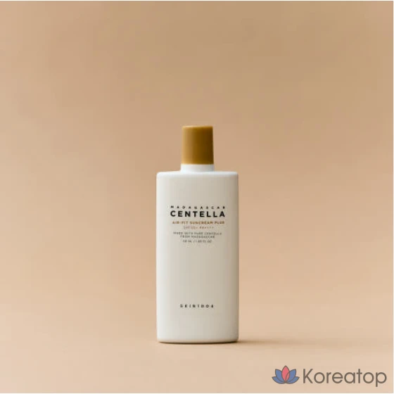 Skin1004 Centella Airfit Sunscreen Plus SPF50+ PA++++, Минеральный солнцезащитный крем, Успокаивающий, 50 мл, 1 шт., фото 2