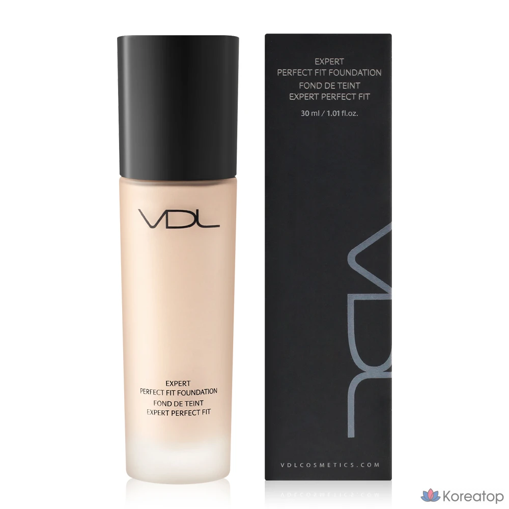 Тональная основа VDL Expert Perfect Fit Foundation, оттенок A02, 30 мл, 1 шт.