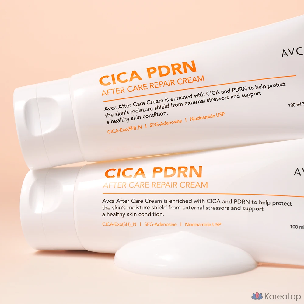 Восстанавливающий крем AVCA Aftercare Cica PDRN, 1 шт., 100 мл