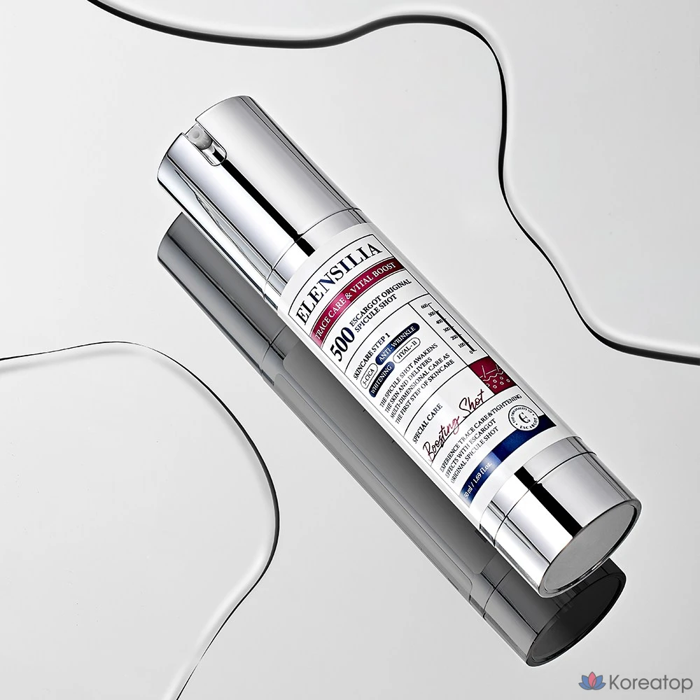 Сыворотка для тела Elensilia Escargot Original Snail Serum Needle Essence, 500 порций, 1 шт., 50 мл