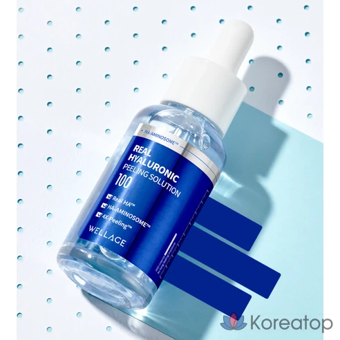 Пилинг-раствор с гиалуроновой кислотой Wellage Real Hyaluronic