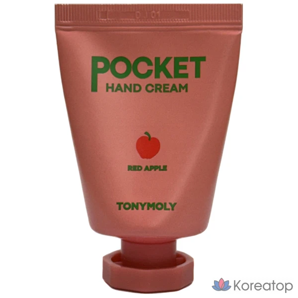 Карманный крем для рук Tony Moly «Красное яблоко», 30 мл, 1 шт.