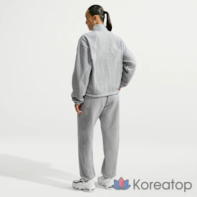 Свитшот женский Nike Studio Fleece Heavyweight Plush Oversized Quarter-Zip
