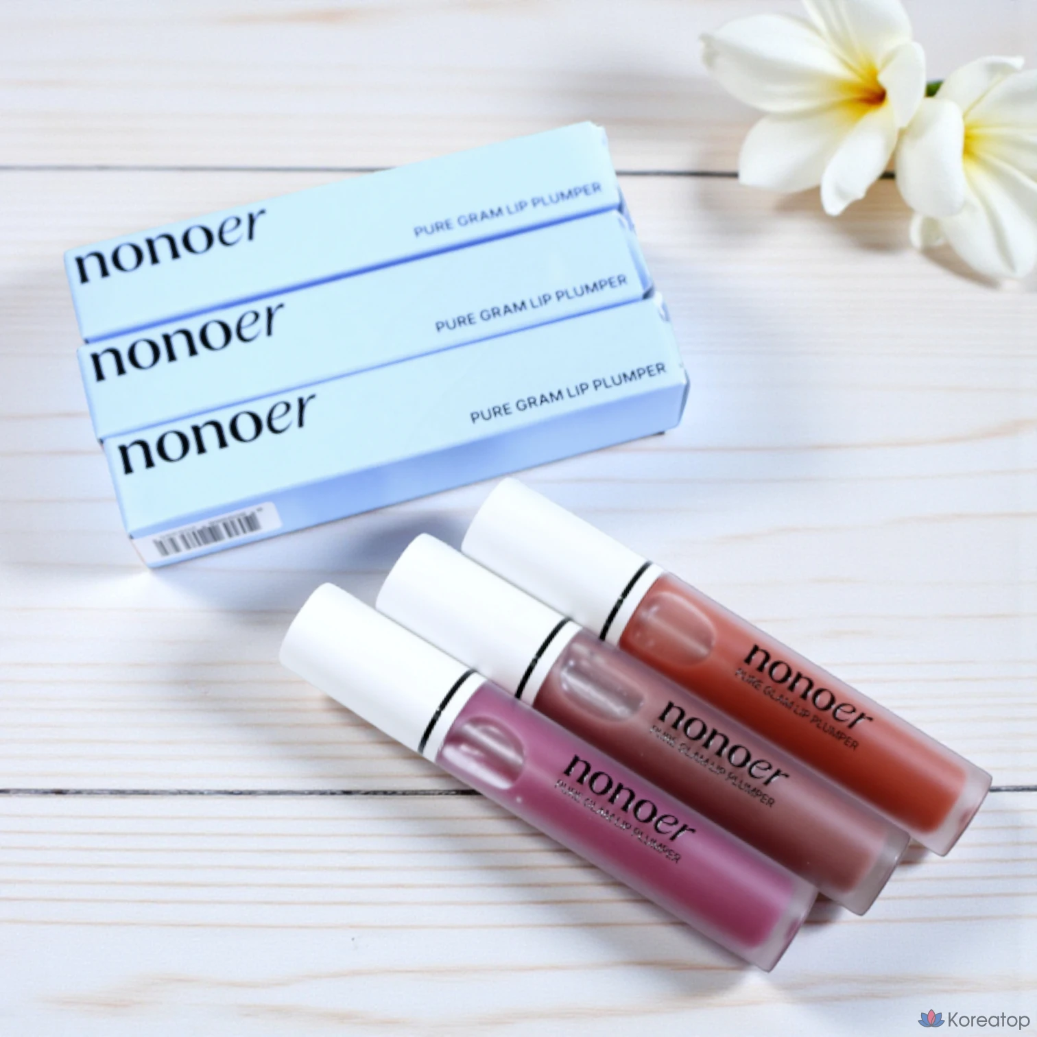 Nonoor Pure Glam Lip Plumper, 4,5 г, 3 цвета, блестящий прозрачный цвет, придающий объём губам, глянцевый, придающий им густоту, охлаждающий эффект с низким уровнем раздражения, высоковязкое масло, прозрачное покрытие, силиконовый наконечник, 1 шт., 003 Коралловый блеск