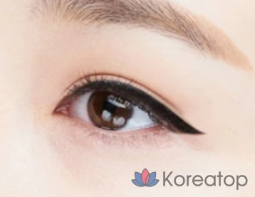 Подводка для глаз Holika Holika Tail Lasting Brush Eyeliner EX, оттенок 01 Real Black, 1 шт.