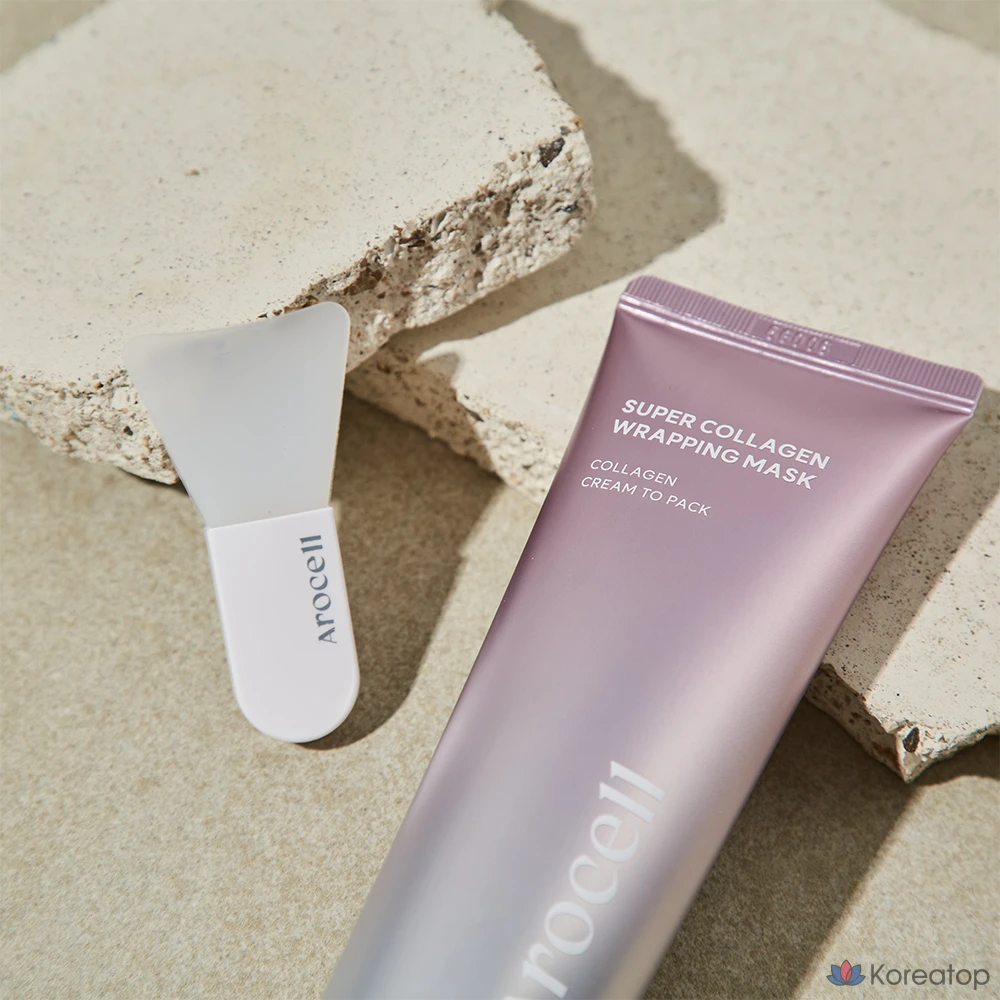 Тканевая маска для лица Arocell Super Collagen Wrapping Mask, 1 шт.