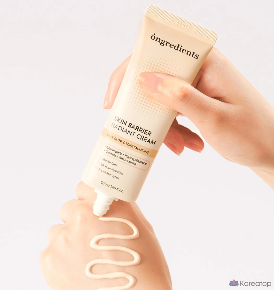 Крем для сияния кожи Ongredients Skin Barrier Radiant Cream SPF50+ PA++++, 50 мл, 1 шт.