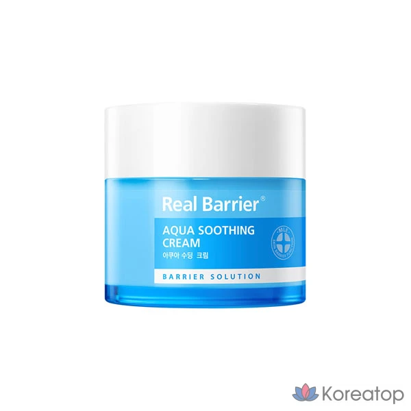 Дневной успокаивающий крем Real Barrier Aqua, 50 мл, 1 шт.