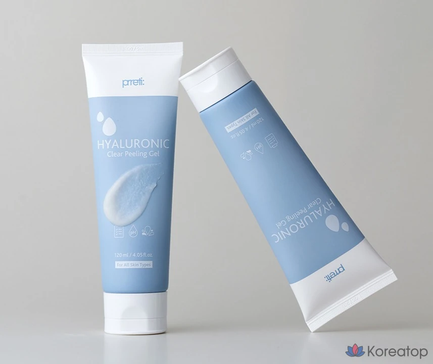 Прозрачный пилинг-гель Prreti с гиалуроновой кислотой, 1 шт., 120 мл
